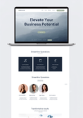 Complete Website Design & Setup mockup example