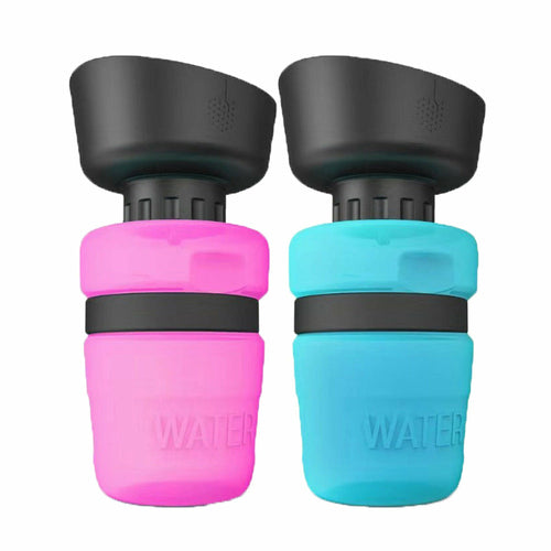 Portable Leak-Proof Dog Water Bottle for Travel & Outdoor Walks