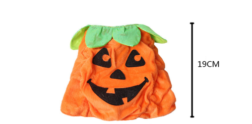 Adorable Pumpkin Halloween Costume & Apparel Set for Cats & Small Dogs