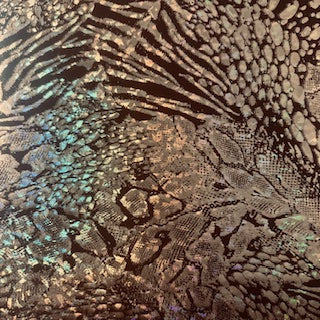 Animal Hologram Spandex | Exotic Kinetic Luxe 4-Way | Spandex Palace