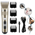 Professional Rechargeable All-Metal Pet Hair Clipper & Grooming Kit