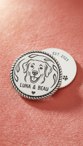 Personalized Engraved Pet Charm