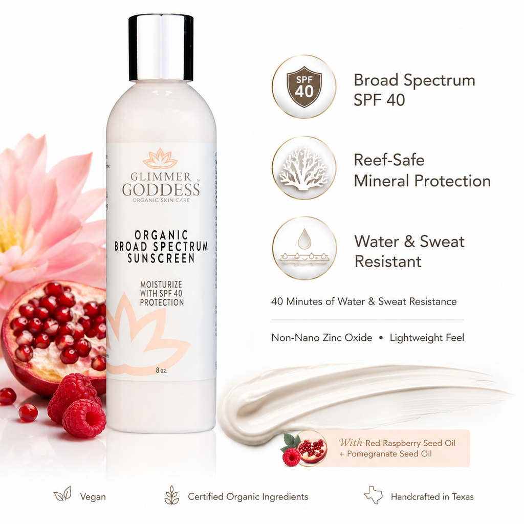 Organic Reef-Safe Sunscreen – Broad Spectrum SPF 40