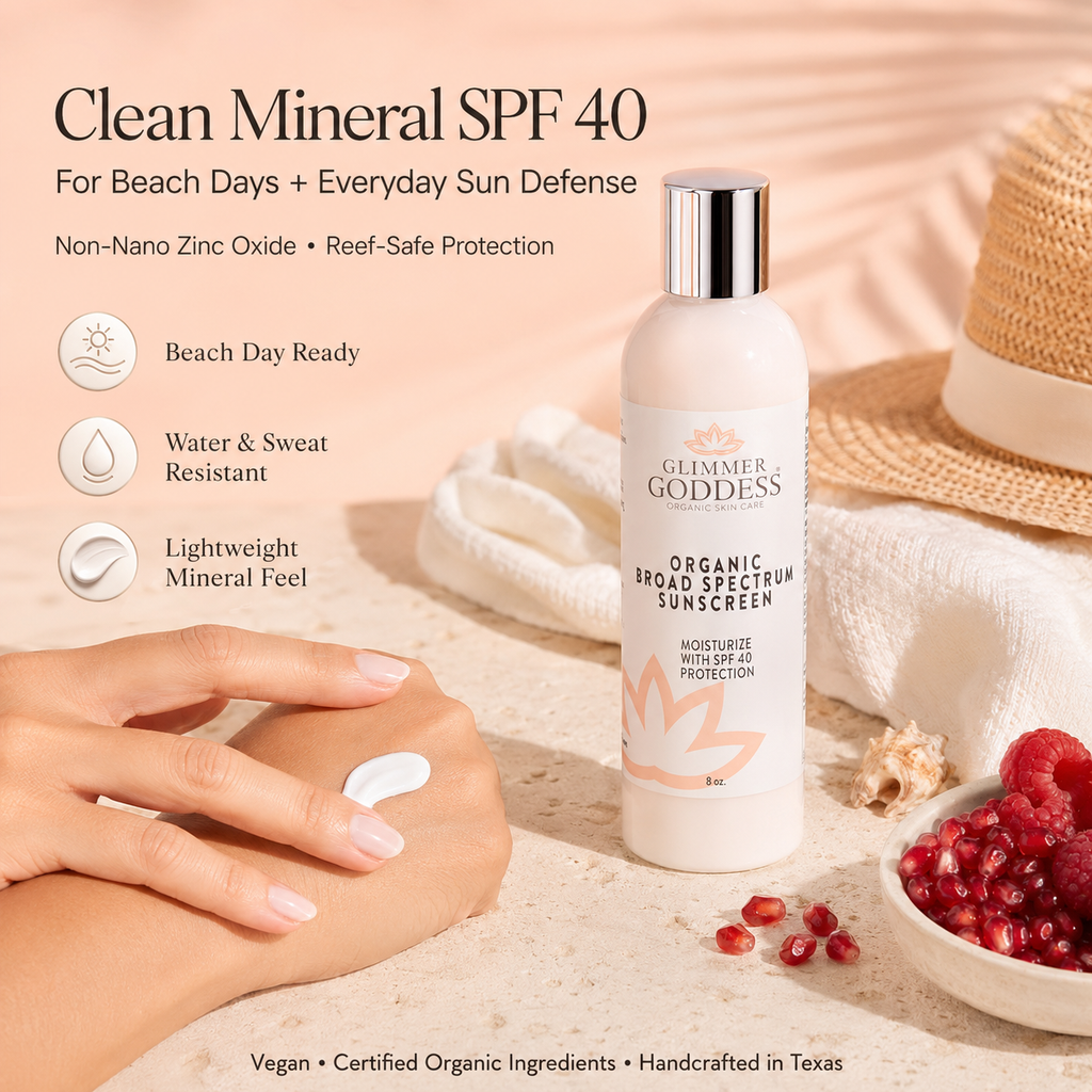 Organic Reef-Safe Sunscreen – Broad Spectrum SPF 40