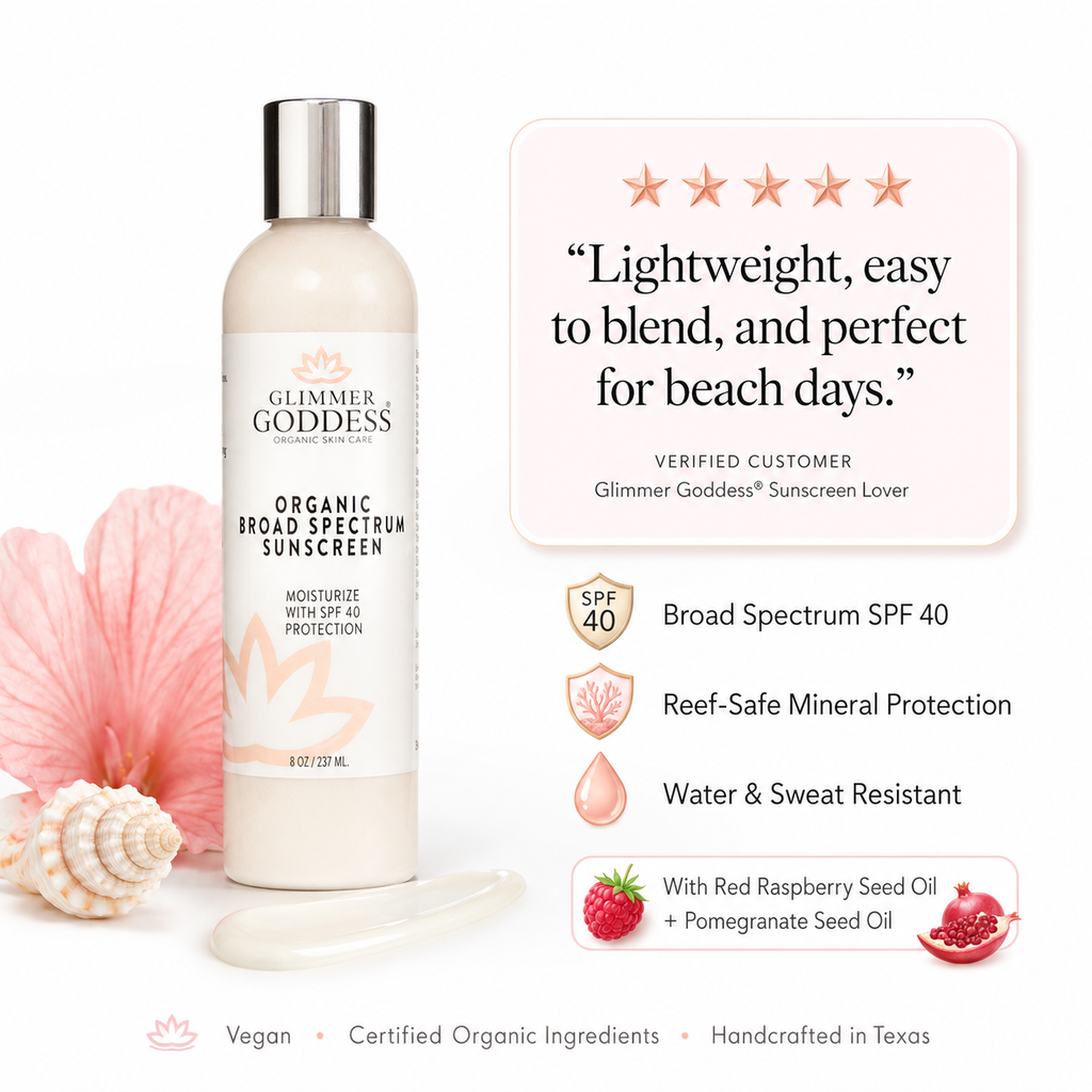Organic Reef-Safe Sunscreen – Broad Spectrum SPF 40